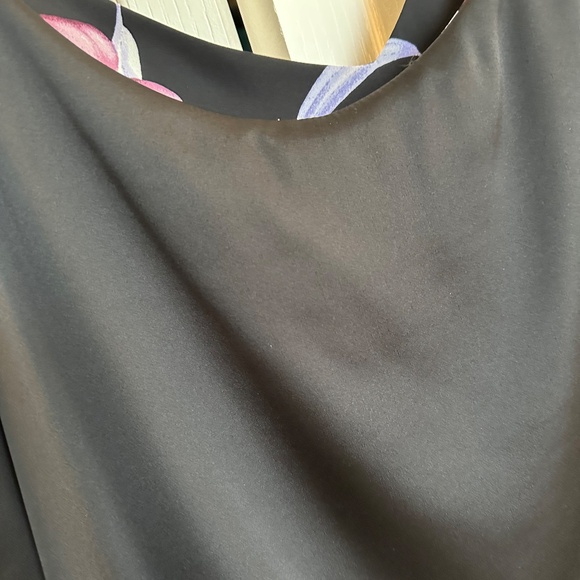 WHBM Reversible Black Satin Cami - Picture 5 of 5